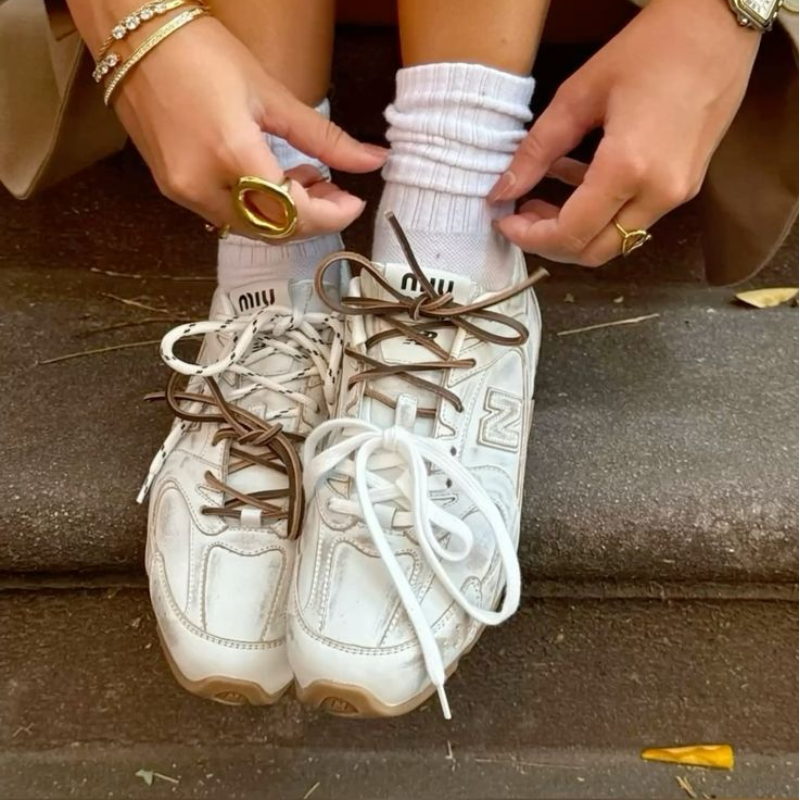 New Balance X Miu Miu 530 Sl White Suede WMNS