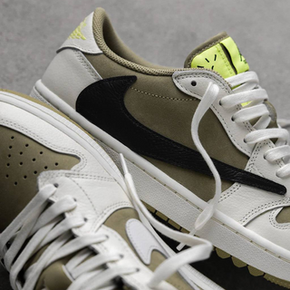 Travis Scott x Nike Air Jordan 1 Low Golf 'Neutral Olive'