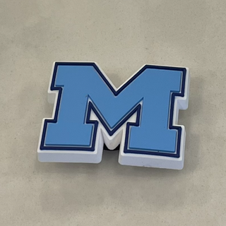 Shoe Charm - "M" Logo