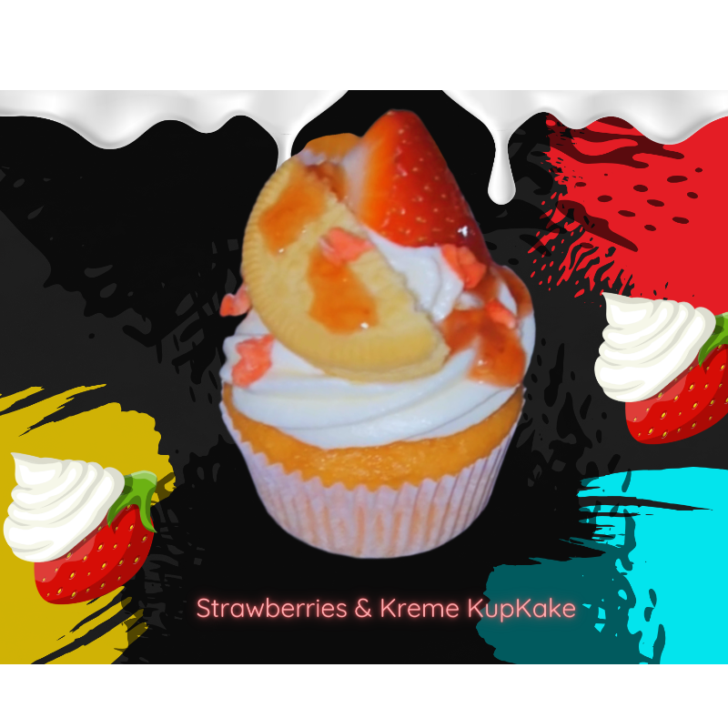 Strawberries & Kreme Kupkake