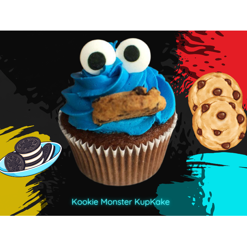 Kookie Monster Kupkake