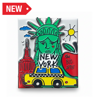 Ny 3D Epoxy Magnet Big