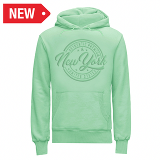 Ny Hoodie 3D Embossed (Mint)