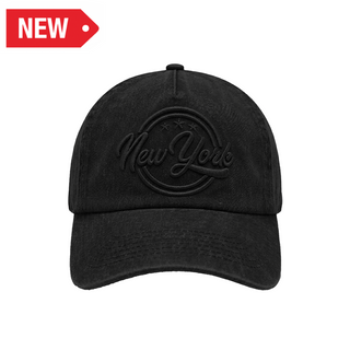 Ny Cap Stamp (Wsh Blk)