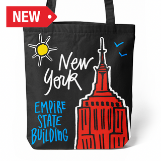 Ny Tote Bag Empire (Blk)