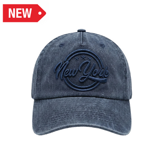 Ny Cap Stamp (Wsh Navy)