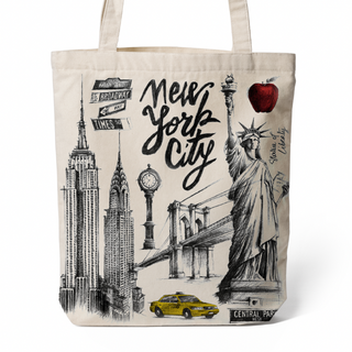 Ny Tote Bag Pencil