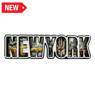 Ny Plywood Magnet 9