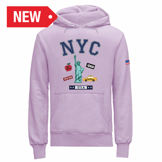 Ny #11 Broadway Hoodie (Purple)