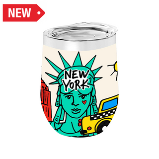 Ny Wine Tumbler Big (12.Oz)