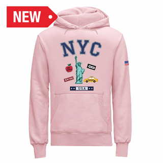 Ny #11 Broadway Hoodie (Pink)