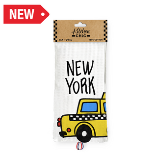 Ny Kitchen Towel Big Taxi