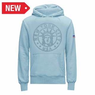 Ny Hoodie Curly S.O.L (Sky Blue)