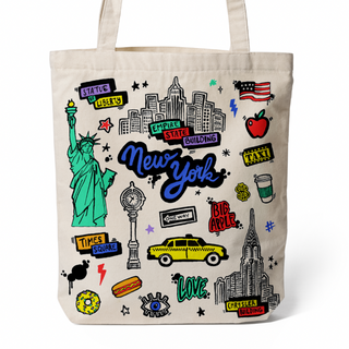 Ny Tote Bag Street Art