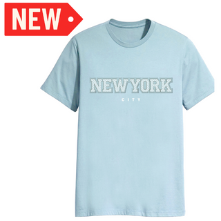 Ny T-Shirt Heavy (Sky Blue)