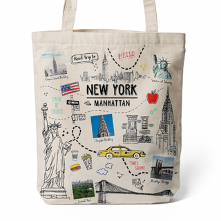 Ny Tote Bag Pola