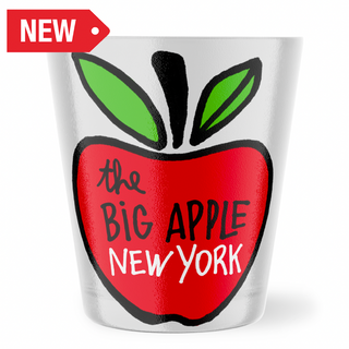 Ny Shot Glass Big Apple
