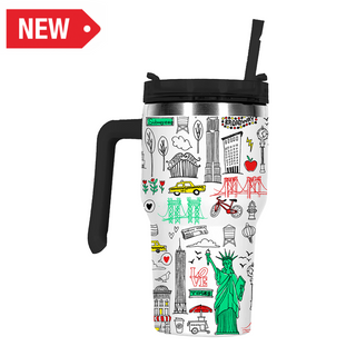 Ny Tumbler Naif Aop (20.Oz)