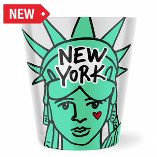 Ny Shot Glass Statue