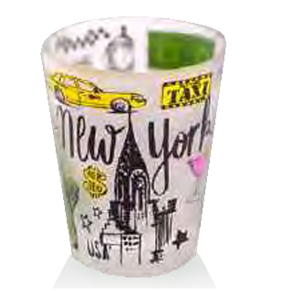 Ny Shot Glass Bd