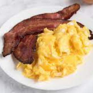 Bacon with Scrambled Eggs