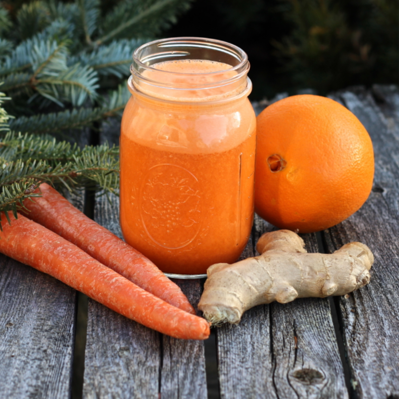 Carrot juice (carrot, tumeric, ginger, mandarins) Main Image