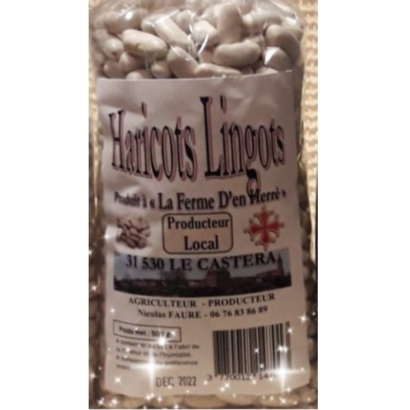 HARICOTS LINGOTS - Bio - 500g Main Image