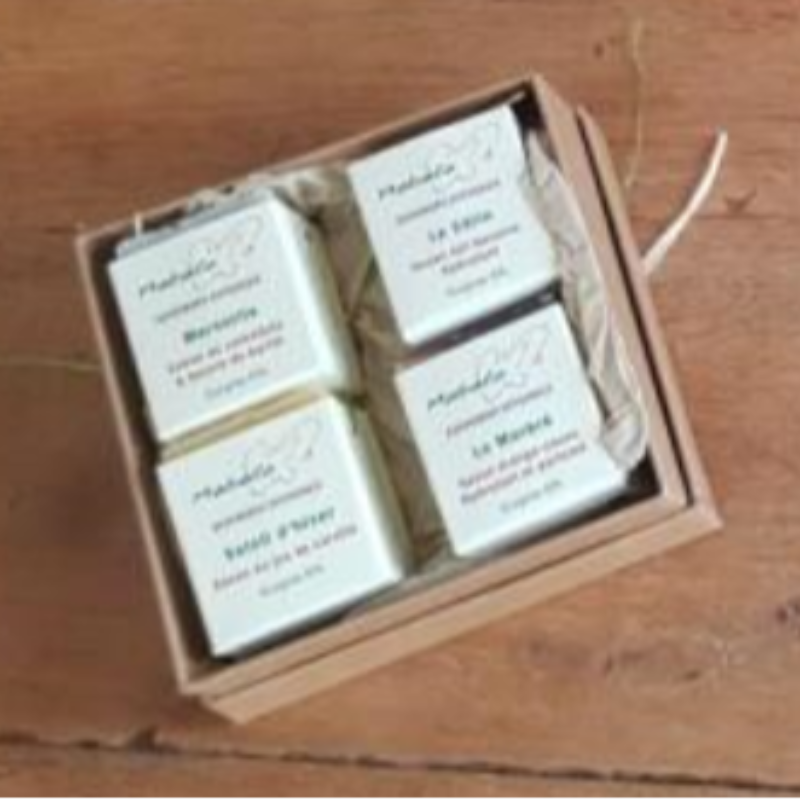 Coffret Découverte 4 mini savons (4 x 50g)