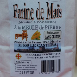 Farine de MAÏS - 1Kg 