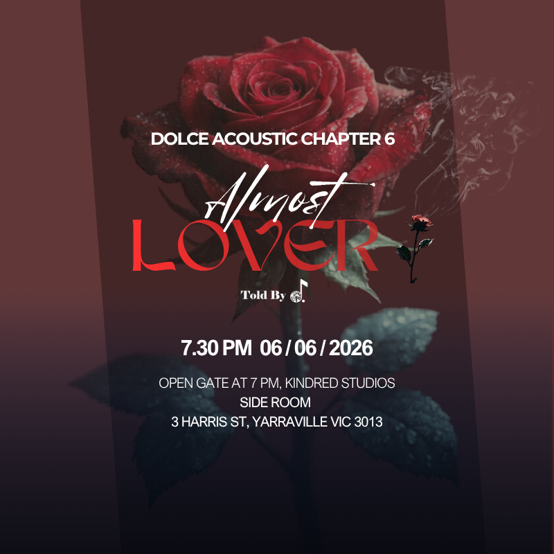 Dolce Acoustic Chapter 6 - Almost Lover - Banner