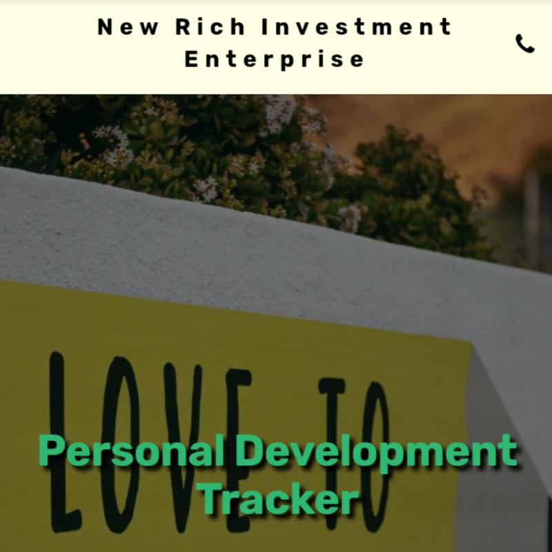 PERSONAL DEVELOPMENT TRAINING 