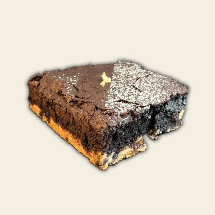 Sea Salt Cookie Brownie 海盐曲奇布朗尼