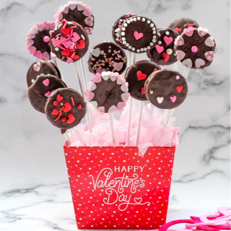 Chocolate Covered Oreo Pops - Bouquet - 1 dozen Main Image