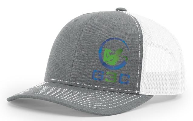 Grey-White G3C Cap - Grey Bill Main Image