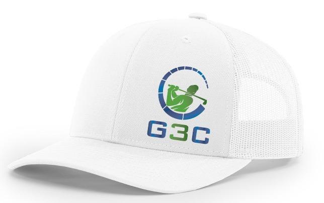 White G3C Cap - White Bill Main Image