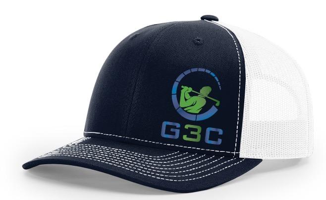 Black-White G3C Cap - Black Bill Main Image