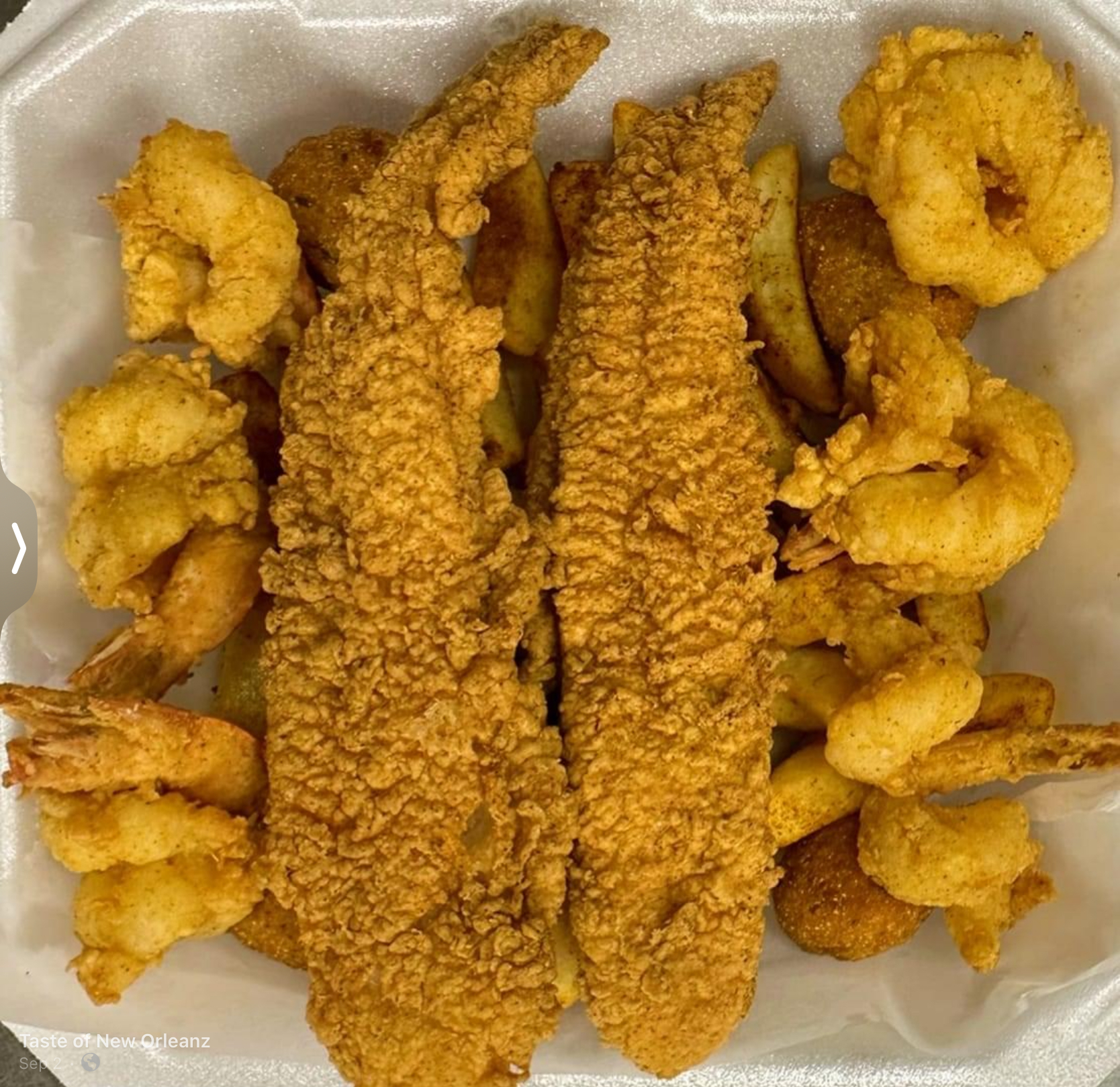 Shrimp & Fish Dinner