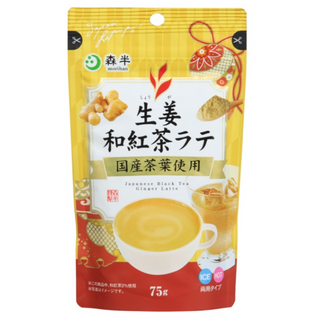 森半 生薑和茶拿鐵粉 Morihan Japanese -style Black Tea Ginger Latte 