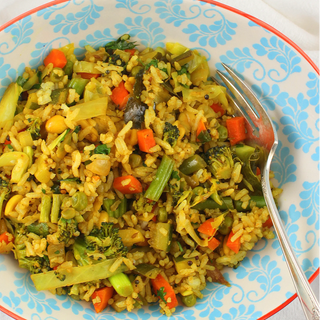 Fried Vegetable Rice 