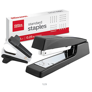 Staplers w/stapler remover