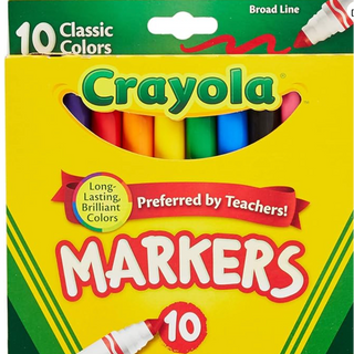 Colored Markers - Box w/10 markers