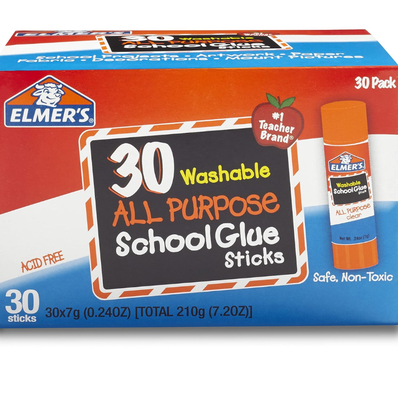 Glue Sticks - Box w/30 sticks