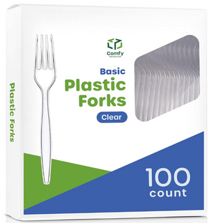 Plastic Forks - Box w/100