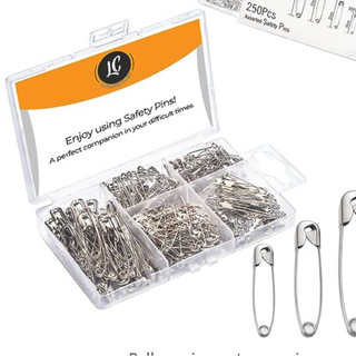 Safety Pins - Box w/multiple sizes
