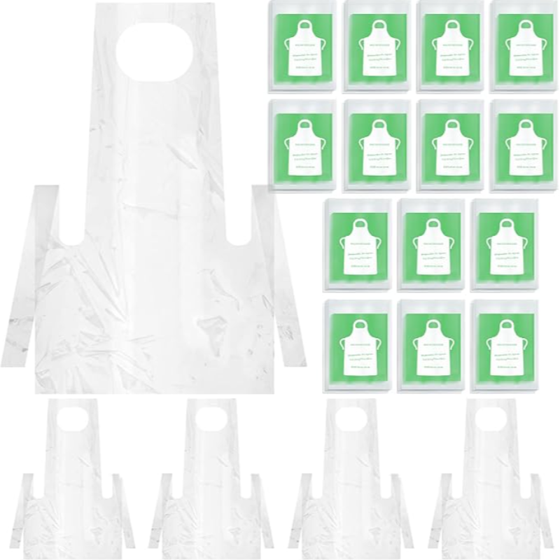 Disposable Aprons - 100 count