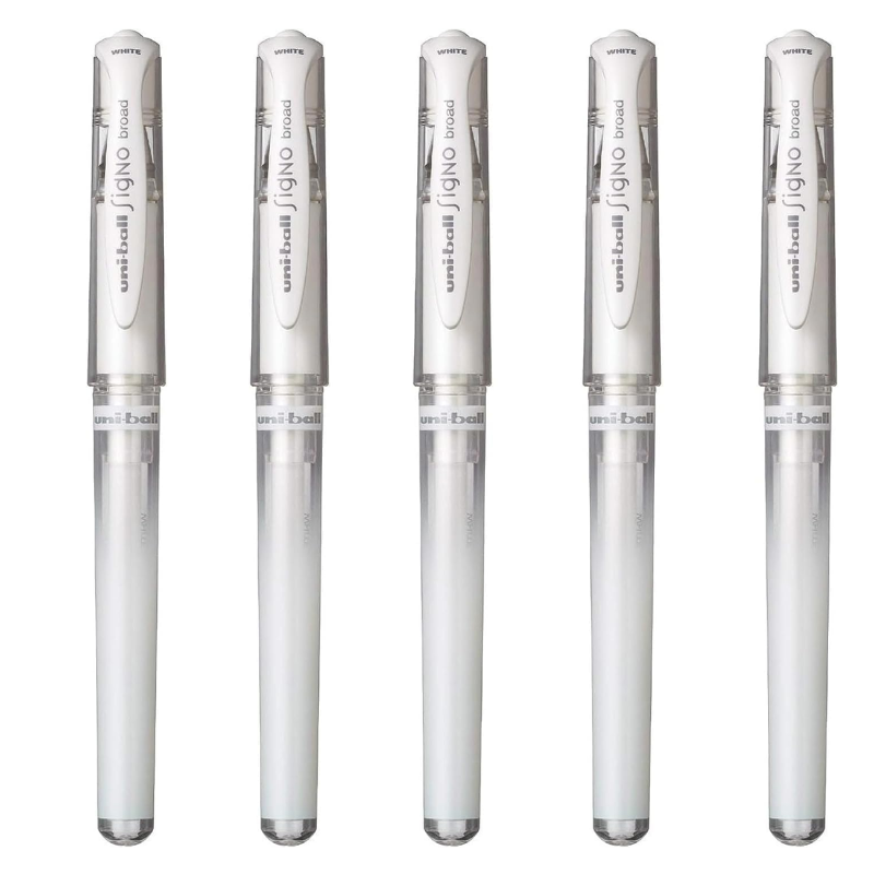 White Pens - pack w/5