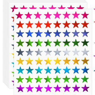 Star Stickers - Bag w/2520 pcs