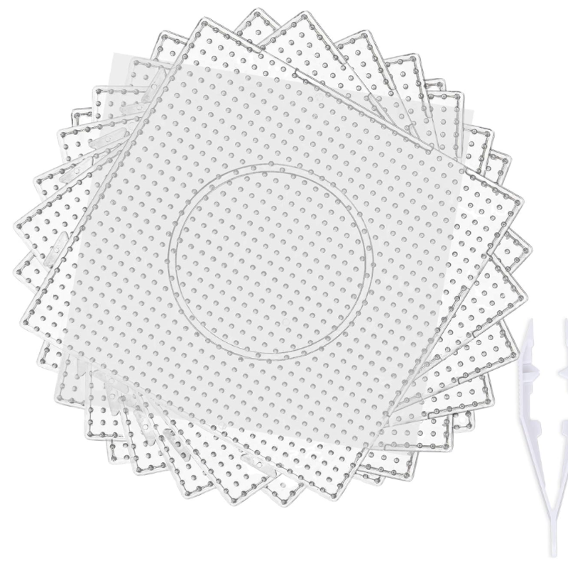 Pearler Bead Boards - pack w/9