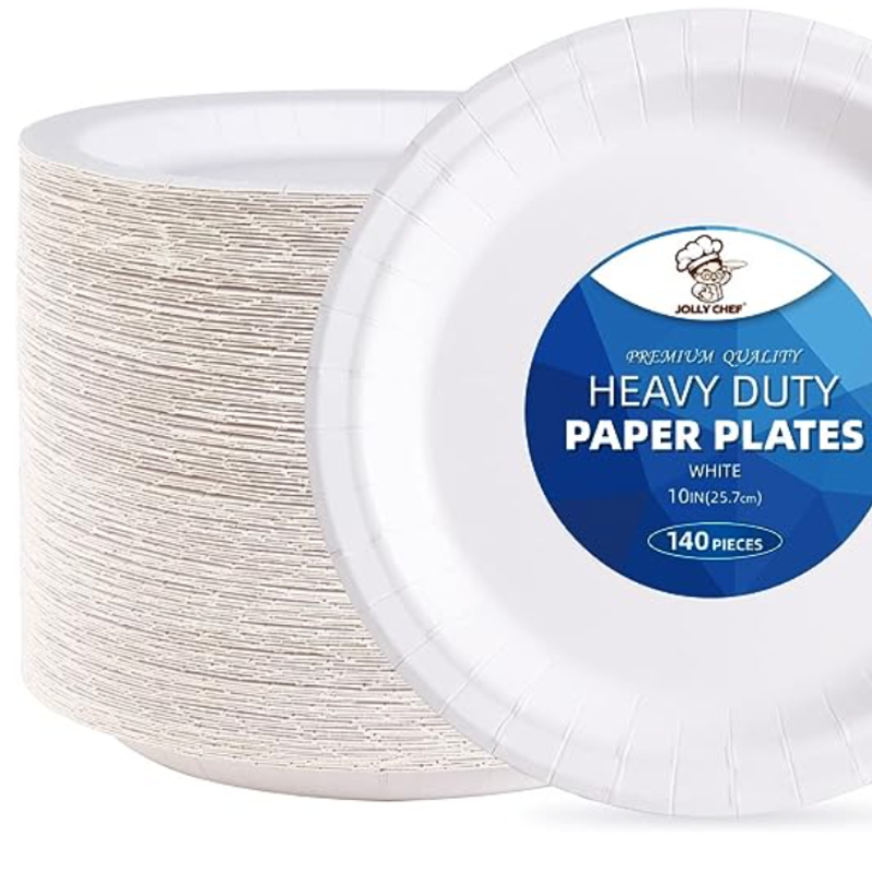 Paper Plates - Pack w/120 plates