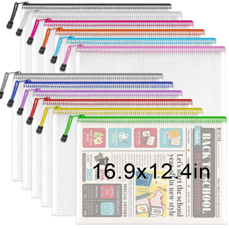 Organization Mesh Bags - Pack w/ 12 bags